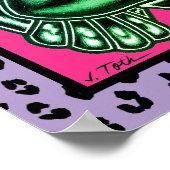 Poster Vana DeVinyl™/Spacesuit en caoutchouc (Coin)