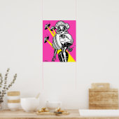 Poster Vana DeVinyl™/UFO's and Glamour (Cuisine)