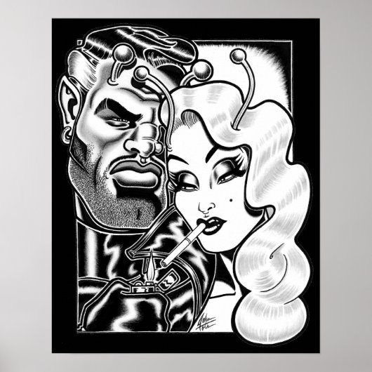 Poster Vana et Rocco/Film Noir (Devant)