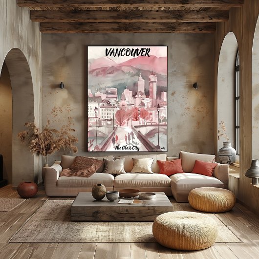 Poster Vancouver: La Ciudad de Cristal