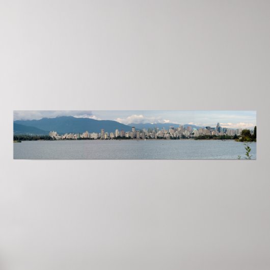 Poster Vancouver Panorama (Devant)
