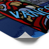 Poster Vancouver Totem Poteau Souvenir (Coin)