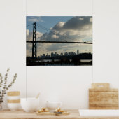 Poster Vancouver Vancouver Lions Gate Souvenir (Cuisine)