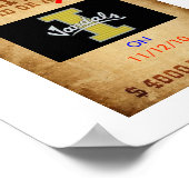 Poster Vandales Recherchées mortes ou vivantes (Coin)