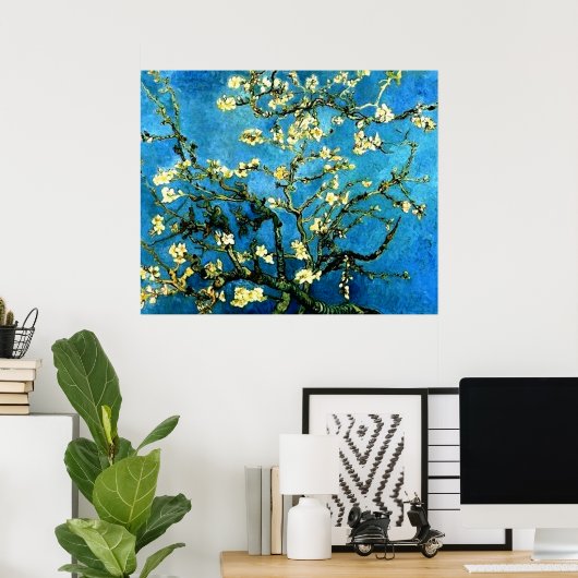 Poster VanGogh Almond Tree Blossoms (Bureau à domicile)