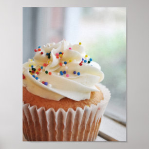 Poster Vanilla Cupcake Photographie tout imprimer
