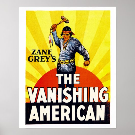POSTER VANISHING AMERICAN (Devant)