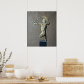 Poster Vanne météorologique sous forme d'un Indien améric (Cuisine)