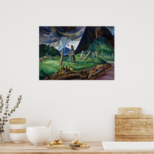 Poster Vanquished, 1930 par Emily Carr (Cuisine)