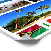 Poster Vanuatu - I Love - (Coin)