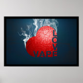 Poster Vape Love (Devant)