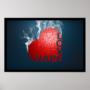 Poster Vape Love