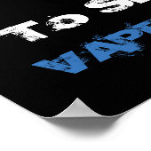 Poster Vape Sur Haute Qualité (Coin)