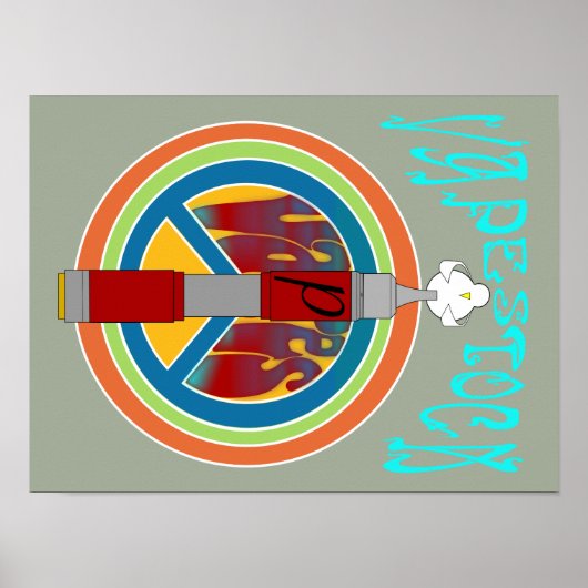 Poster vapeur (Devant)