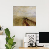 Poster Vapeur de pluie et vitesse (Bureau à domicile)