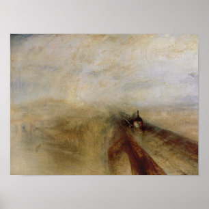 Poster Vapeur de pluie et vitesse