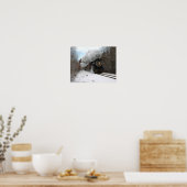 Poster Vapeur En Hiver (Cuisine)