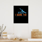 Poster Vapeur I Oser Ya - Soirée De Baseball (Cuisine)