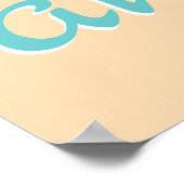 Poster Vaping Beats Smoking Anytime (Coin)