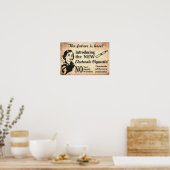 Poster Vaping Style vintage (Cuisine)