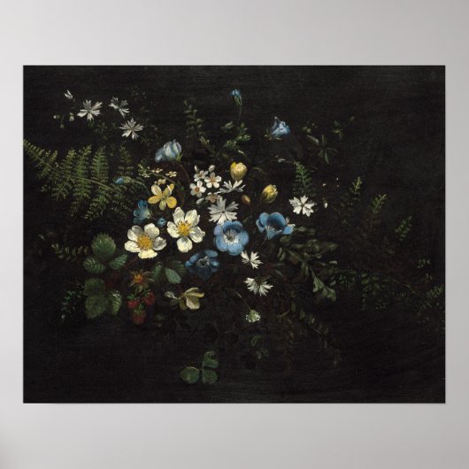 Poster Vaporisateur de fleurs et de fougères de Titian Ra (Devant)