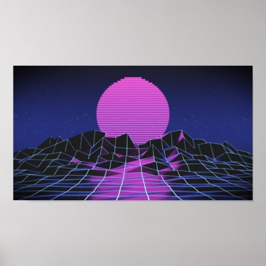 Poster Vaporwave (Devant)
