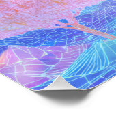 Poster Vaporwave Cloudscape with Floating Windows (Coin)