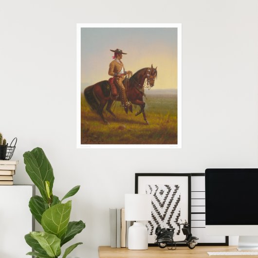 Poster Vaquero (1164) (Bureau à domicile)