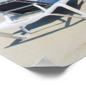 Poster Varadero, Cuba. Sable Et Transats (Coin)