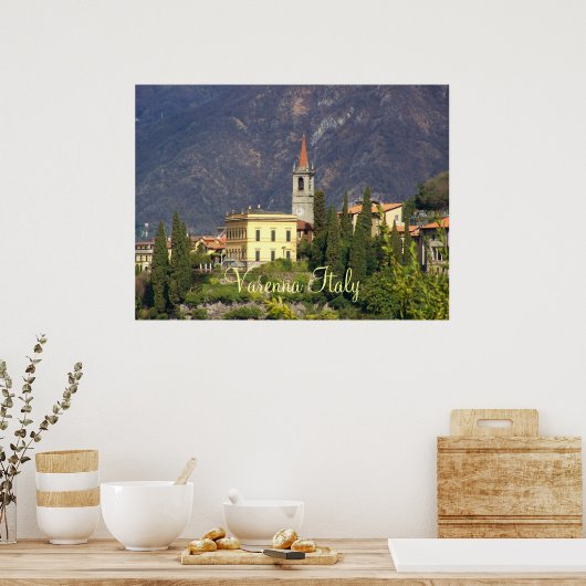 Poster Varenne Italie (Cuisine)