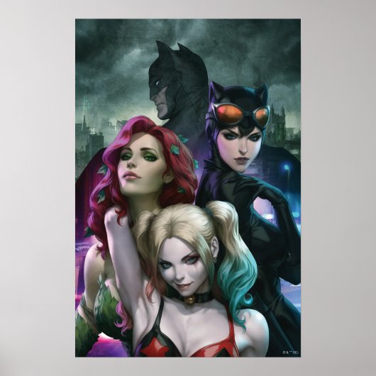 Poster Variante de couverture de Gotham City Sirens #1000 (Devant)