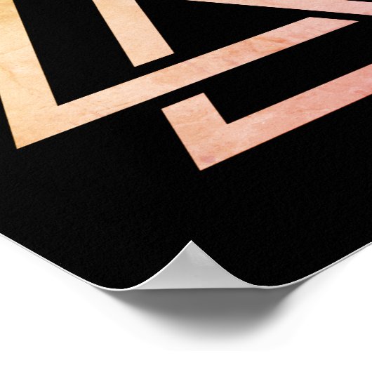 Poster Variante du symbole Valknut (Coin)