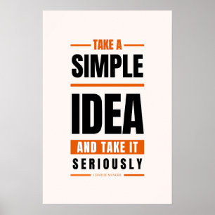 Poster Variation de l'affiche de Charlie Munger