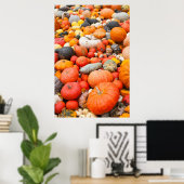 Poster Variété de courge à vendre, Allemagne (Bureau à domicile)