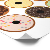 Poster Variétés de beignes (Coin)