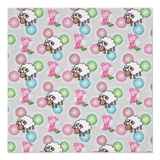 Poster Varkensschapen Perfect Poster (Voorkant)