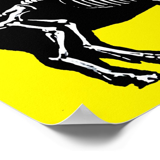 Poster varkensskelet (Hoek)