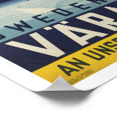 Poster Varmland Suède - Vintage voyage (Coin)