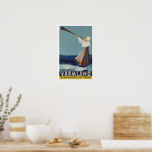 Poster Varmland Suède - Vintage voyage (Cuisine)
