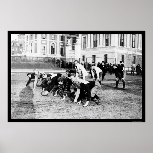 Poster Varsity Football Columbia 1914 (Devant)