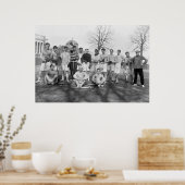 Poster Varsity Lacrosse Team, 1908 (Cuisine)