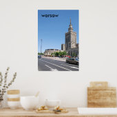 Poster Varsovie (Cuisine)