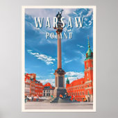 Poster Varsovie, l'étoile montante de l'Europe de l'Est (Devant)