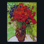 Poster Vase avec Cornflowers et Poppies, Van Gogh<br><div class="desc">Vincent Willem van Gogh (30 mars 1853 - 29 juillet 1890) était un peintre post-impressionniste hollandais qui est l'une des figures les plus célèbres et influentes de l'histoire de l'art occidental. En un peu plus de dix ans, il a créé environ 2100 oeuvres, dont environ 860 peintures à l'huile, dont...</div>