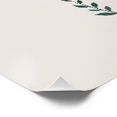 Poster Vase Avec Floraux Croissance Avec Citation Grace (Coin)