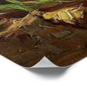 Poster Vase avec Glaïeuls par Vincent van Gogh (Coin)