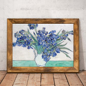 Poster Vase avec Irises Vincent van Gogh