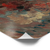 Poster Vase avec les chinois maîtres et gladioli van Gogh (Coin)