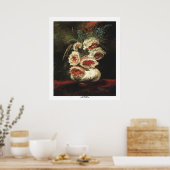 Poster Vase avec pivoines par Vincent van Gogh (Cuisine)