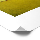 Poster Vase avec quinze tournesols par Van Gogh (Coin)